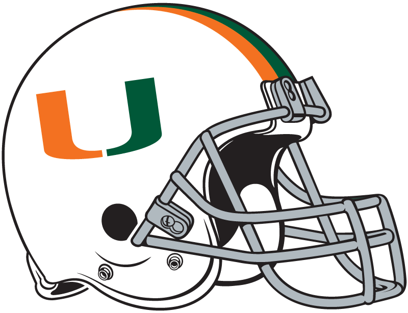 Miami Hurricanes 1977 Helmet Logo diy iron on heat transfer
